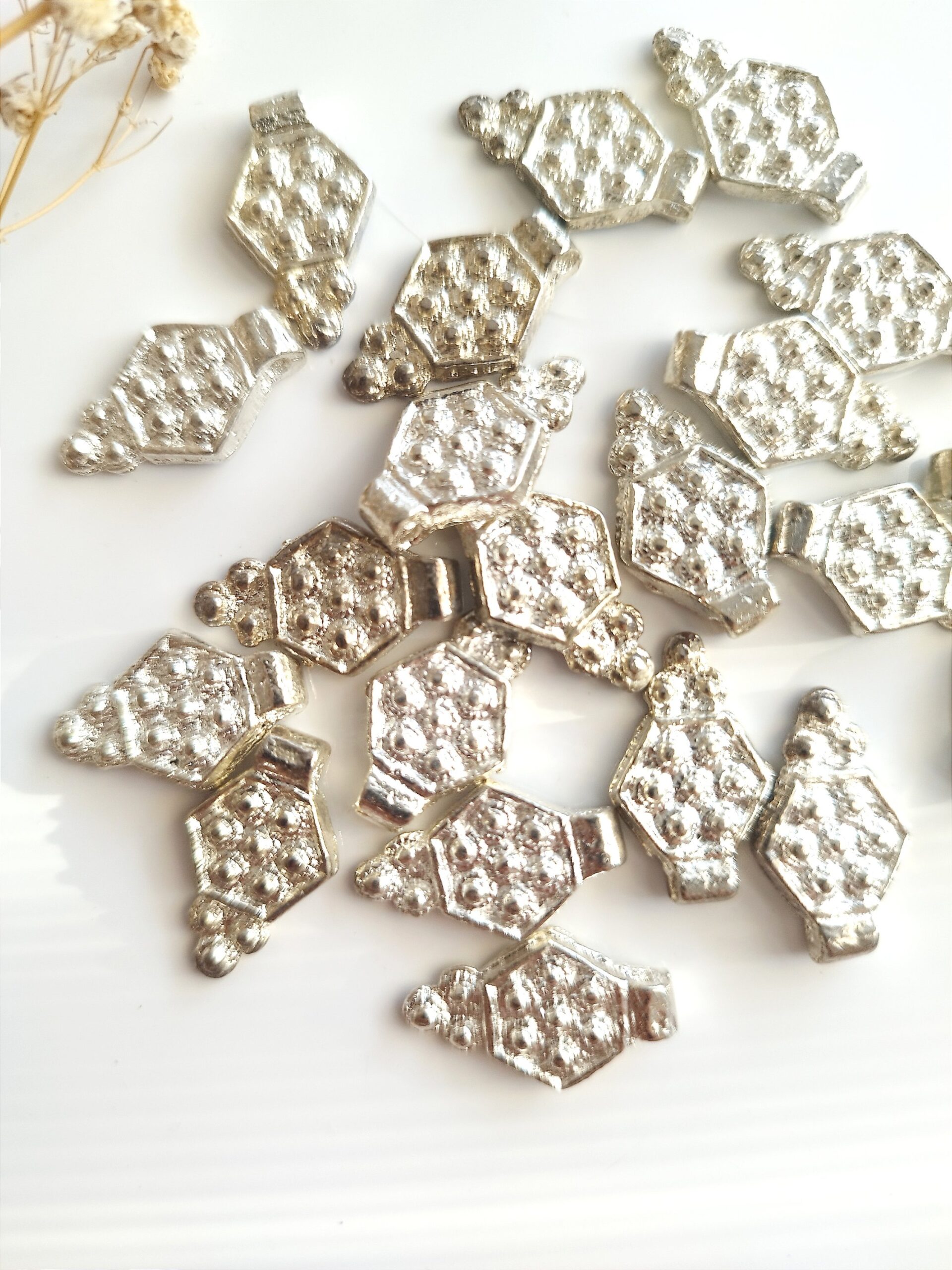 Silver Coating Charms for Crafting