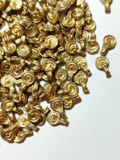Brass Charms for Jewelry Making and micro macrame