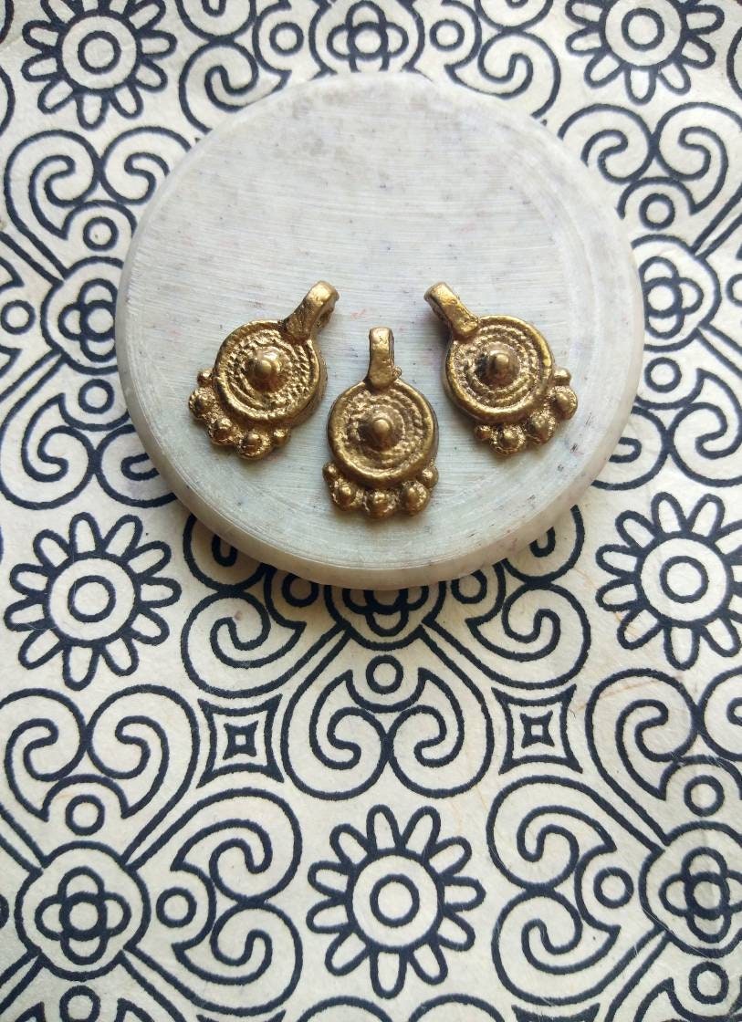 Indian Charms- brass indian charms for jewelry making