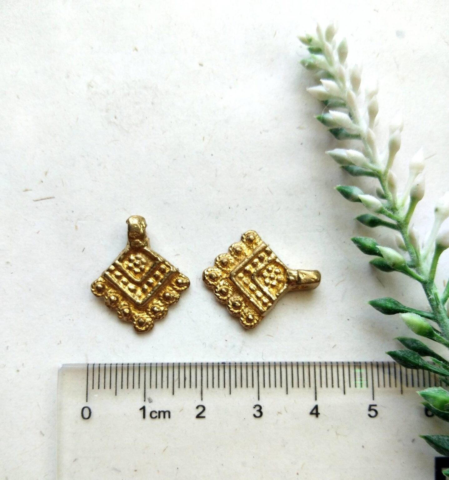 Charms for Macrame Bracelets – elegant, handmade charm ideal for adding boho flair to projects.