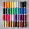 Colorful Waxed Cord 1mm Spools for Knotting and Beading
