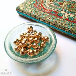 6mm Brass Round Beads