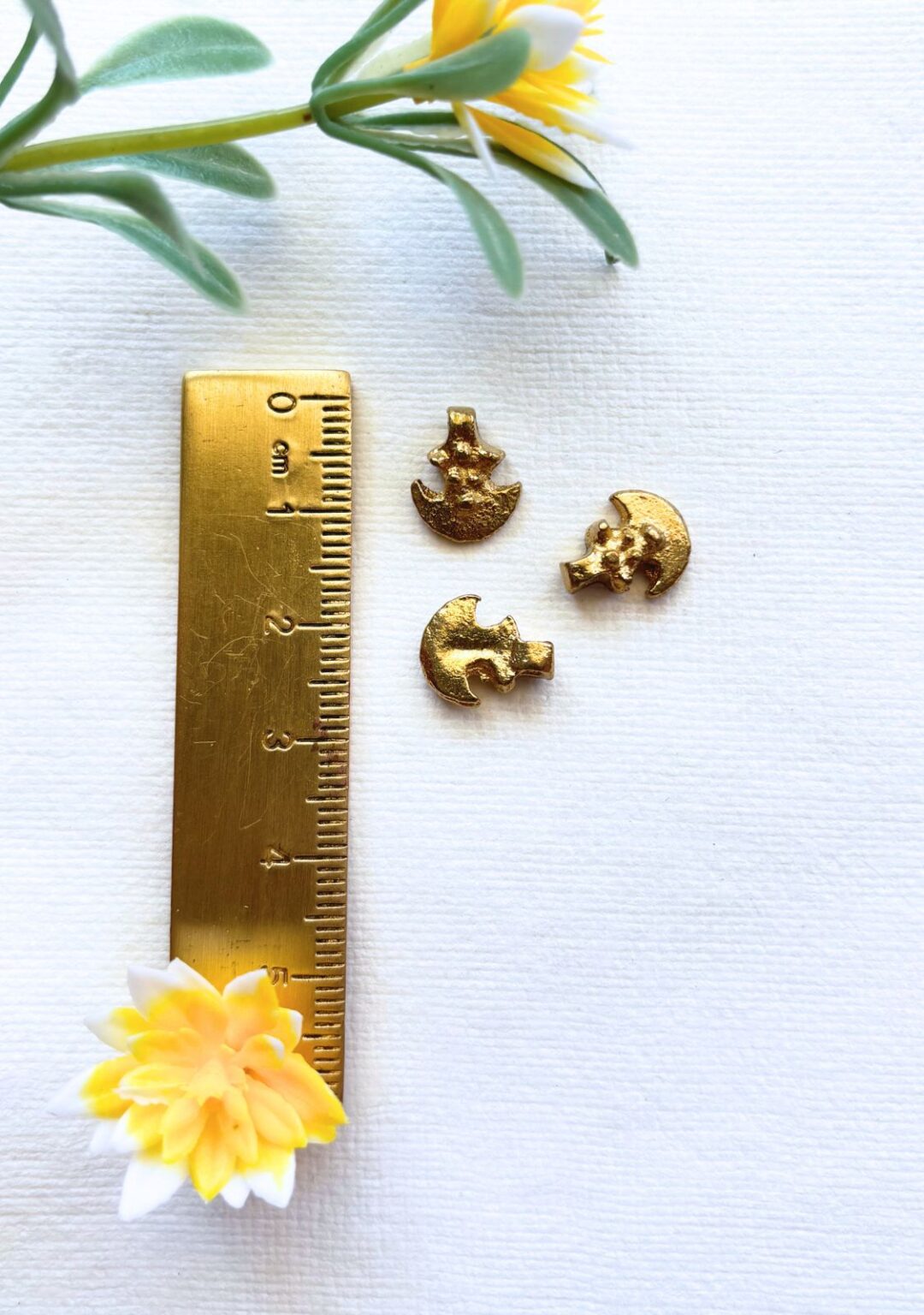 N27 brass charms