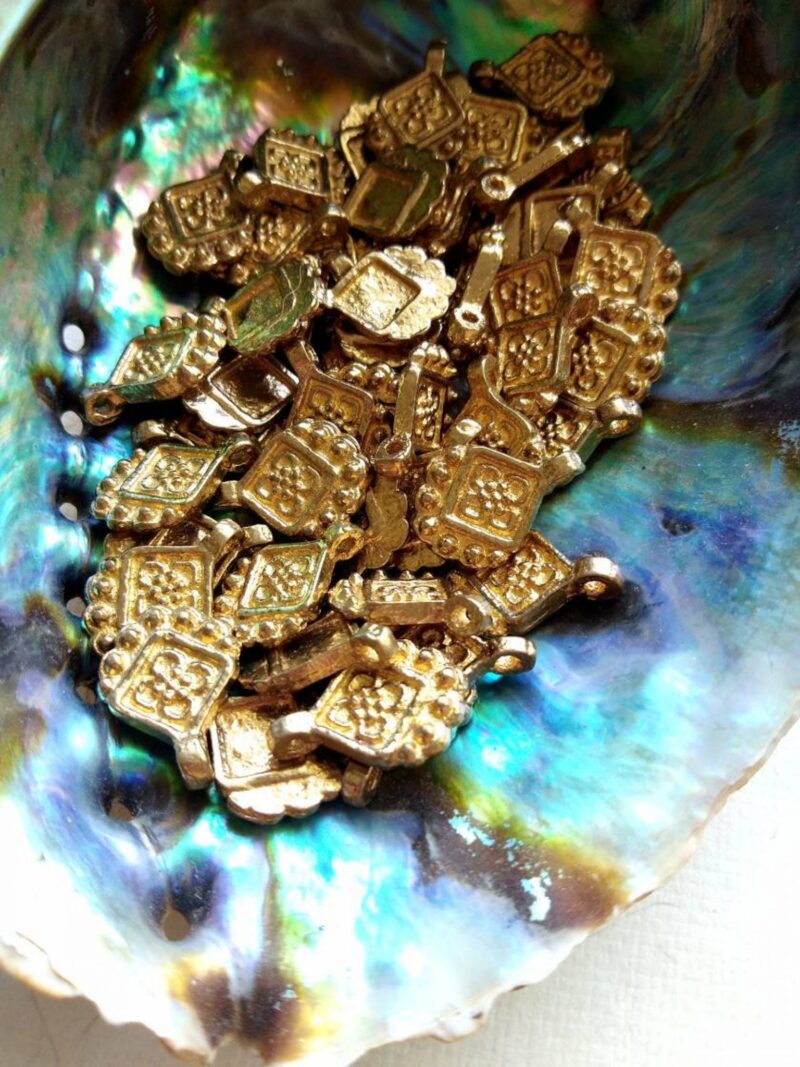 Brass Charms for Jewelry Making