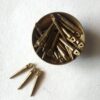 Stick charms – Sleek brass design for jewelry making.