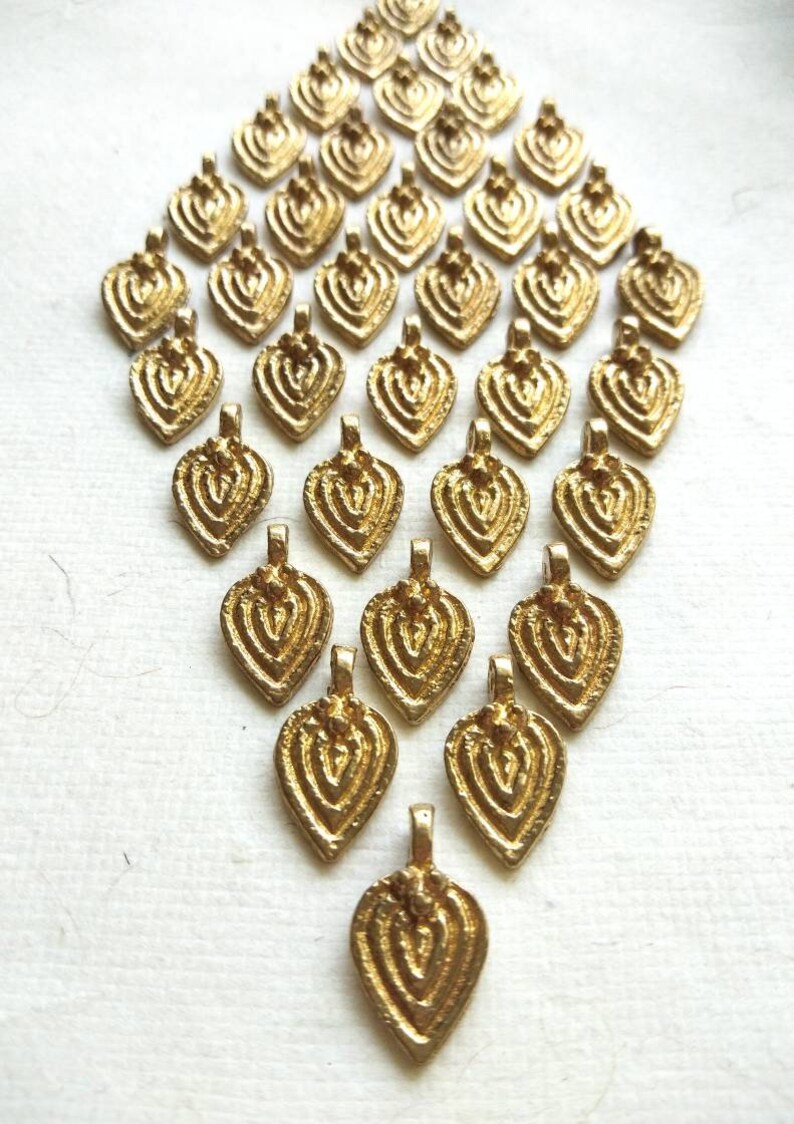 Brass Charms for Jewelry Making