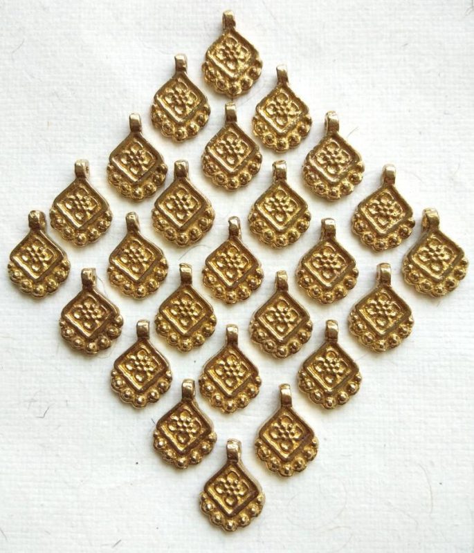 Brass Charms for Jewelry Making