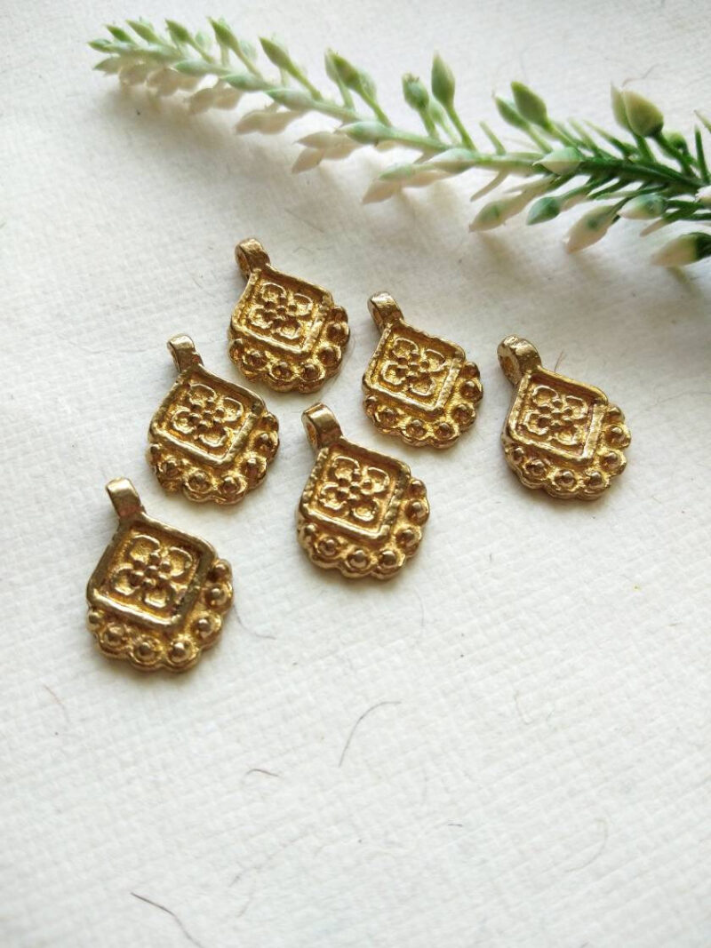 Brass Charms for Jewelry Making