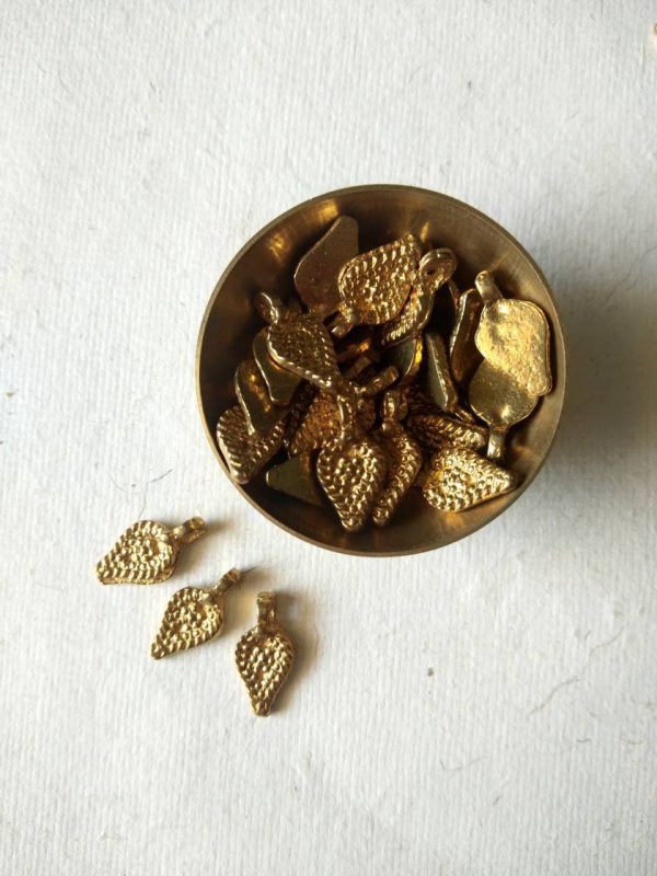 Brass Charms for Jewelry Making