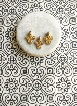 Brass Charms for Jewelry Making and micro macrame