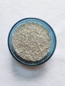 1mm Silver-Filled Stopper Beads