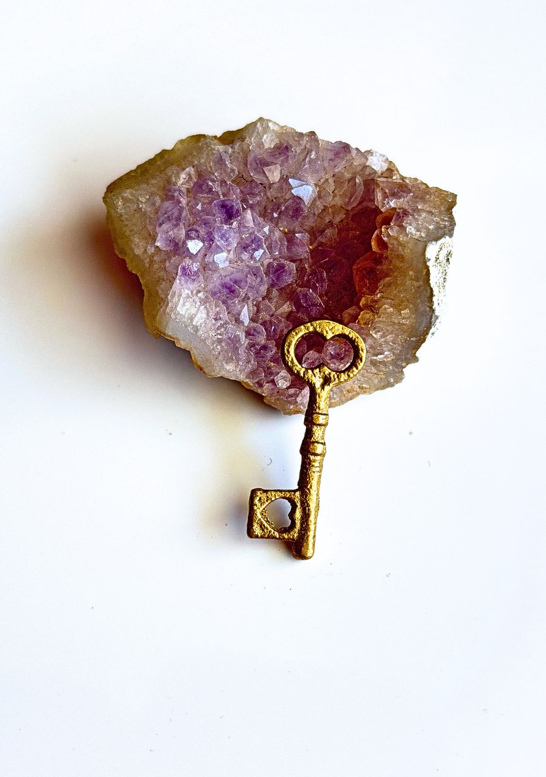 Heart Key Pendants 5/10pcs