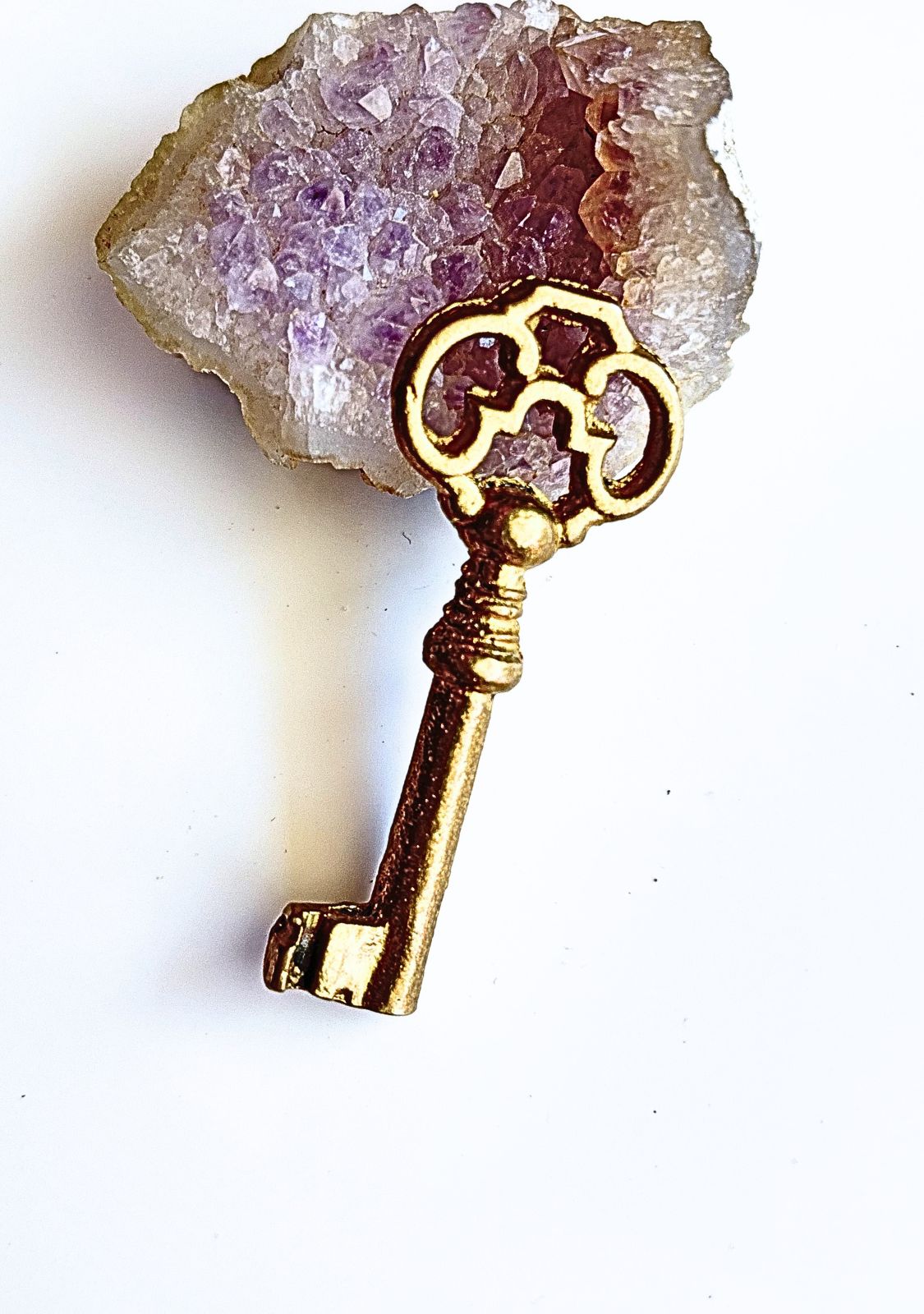Boho Brass Key Pendant