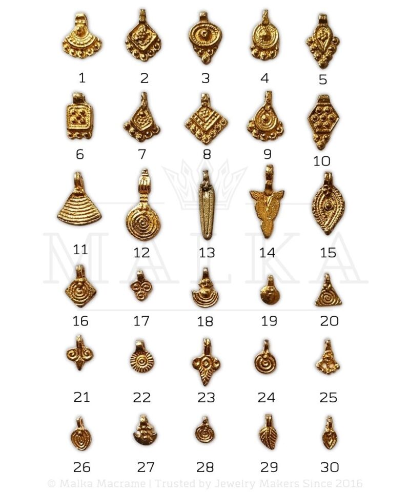 macrame jewelry supplies