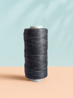 Deep Grey Micro Macrame Cord- 0.8mm