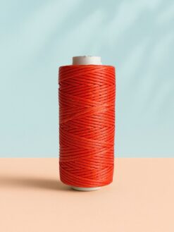 Fiery Coral Micro Macrame Cord- 0.8mm