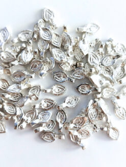 Drop Silver-filled Brass Charms