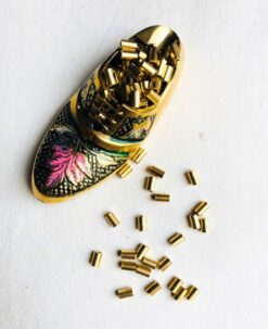 5MM Brass Pipe Geometric Beads