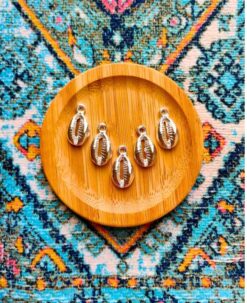 Silver Filled Shell Charms