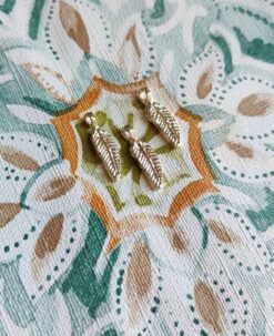 Silver Filled Mini Feather charms