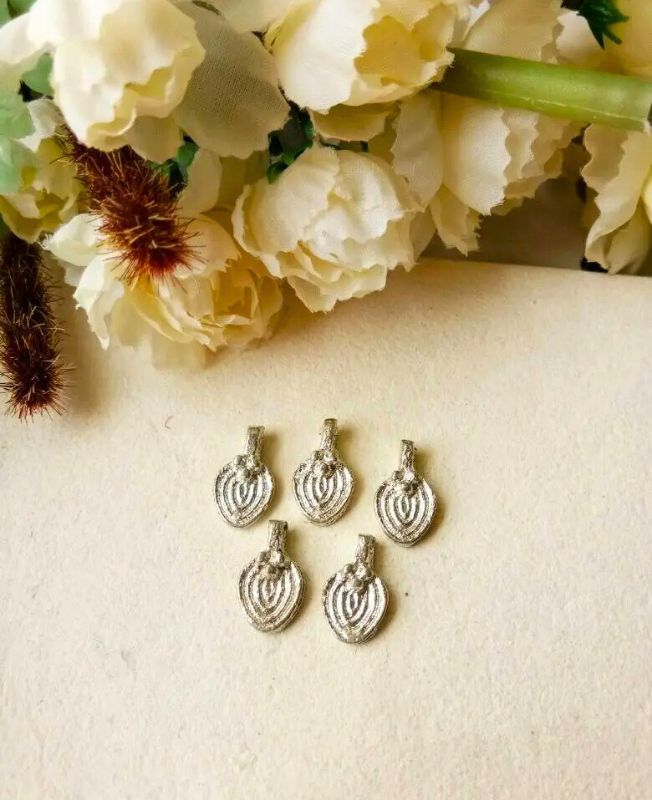 Oval Silver Filled Charms