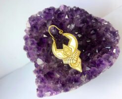 5/20 Pairs Inspired Tribal Hoop Brass Earrings