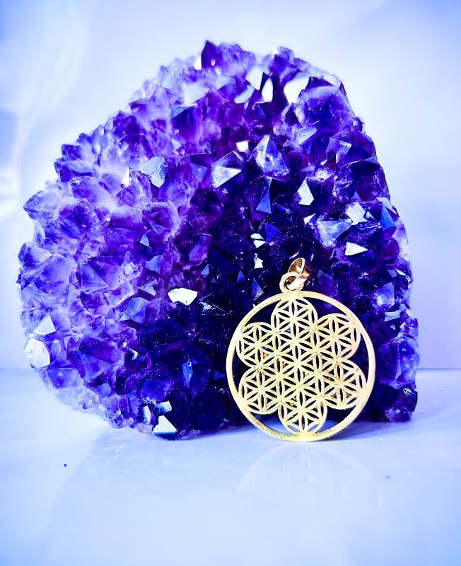 1/3/10 Pieces Intricately Flower Brass Pendant
