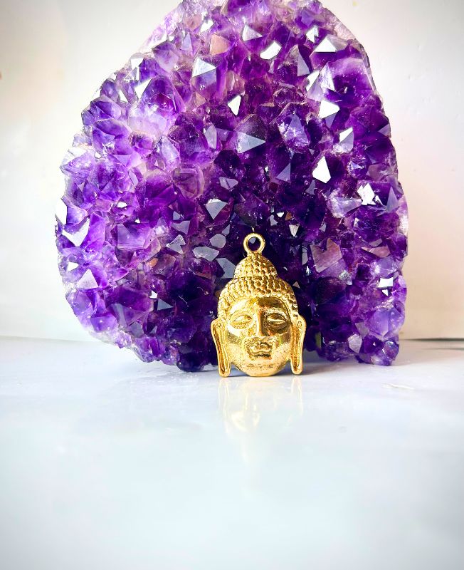 1/3/10 Pieces Buddha Head Brass Pendant