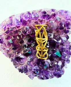 Openwork Brass Dreadlock Bead