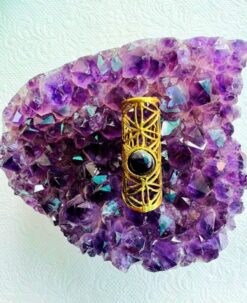 Striking Brass Dreadlock Bead