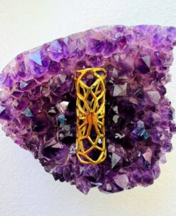 Starburst Brass Dreadlock Bead