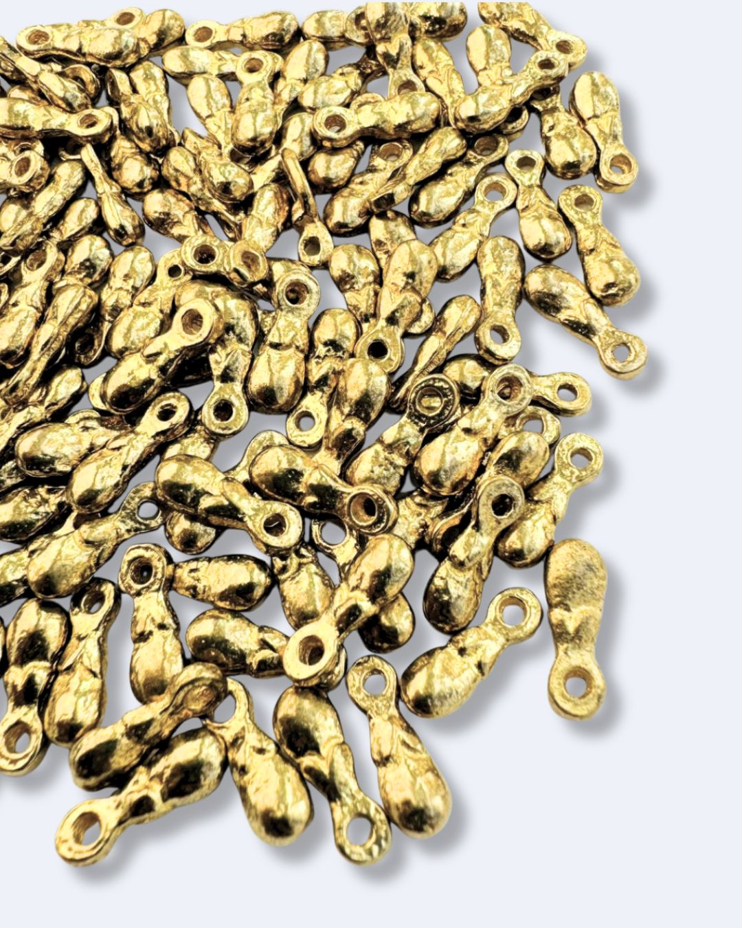 Mini Organic Brass Charms