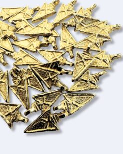 Tribal Arrowhead Brass Charms
