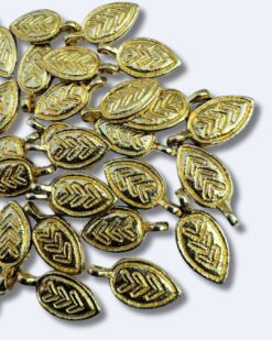 Leaf Charms Brass Charms
