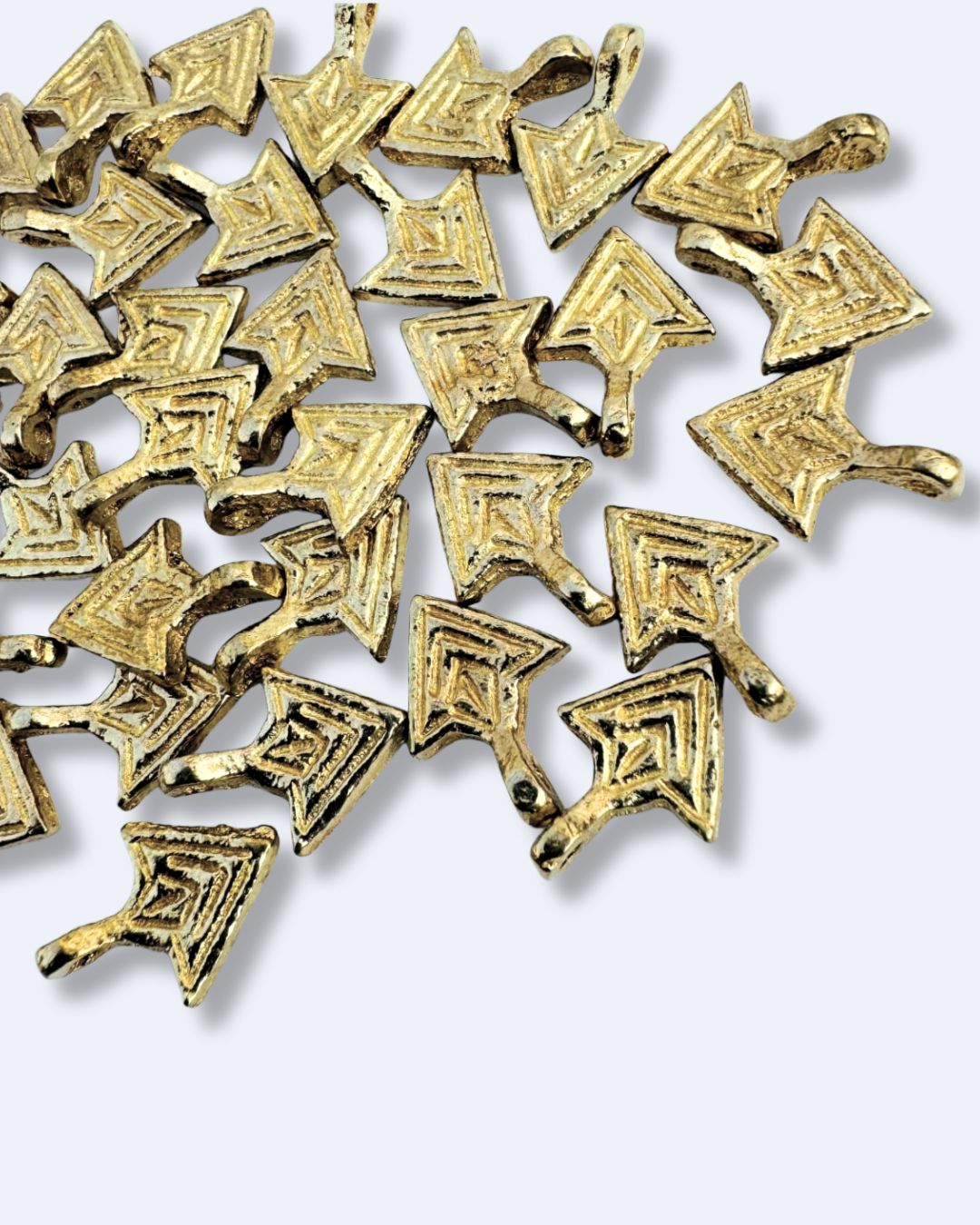 Arrow Brass Charms