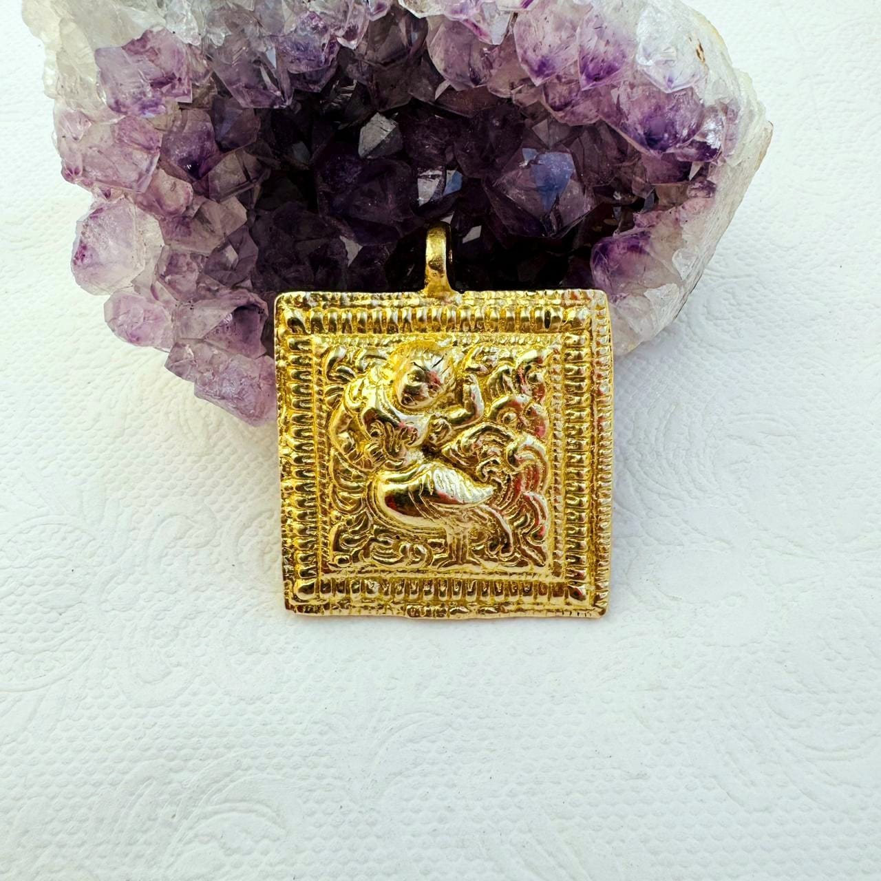 Mythical Brass Pendant