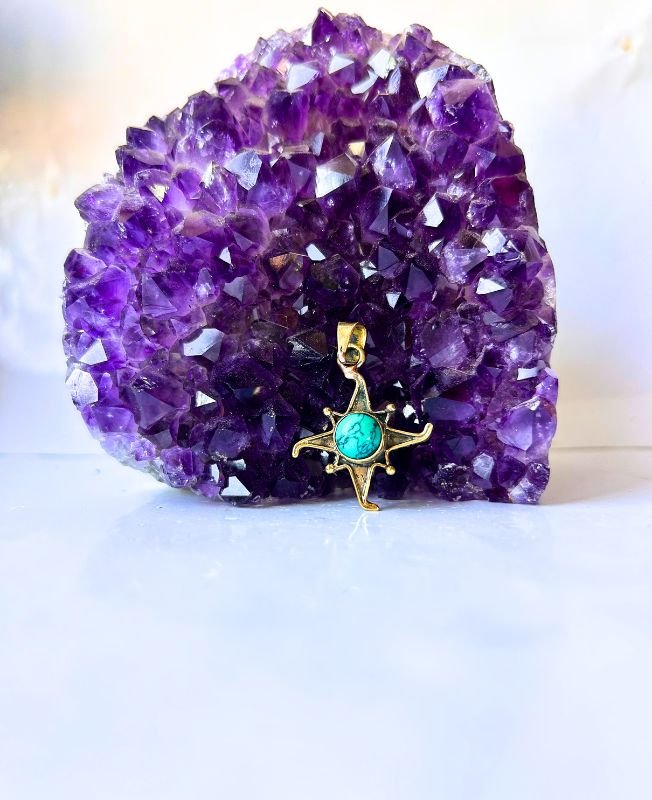 1/3/10 Pieces Starfish Brass Pendant